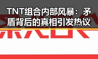 TNT组合内部风暴：矛盾背后的真相引发热议